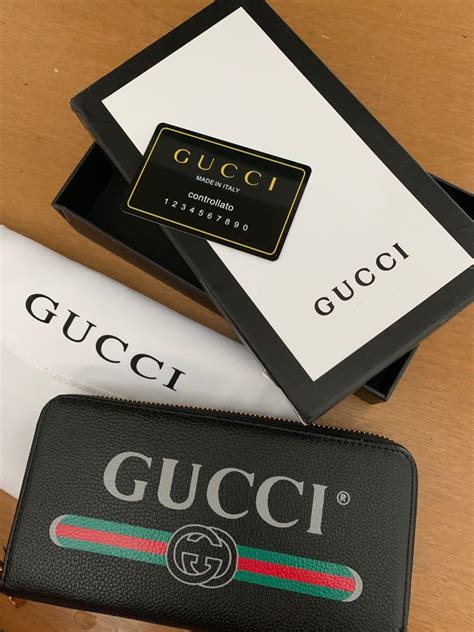 gucci controllato wallet price|gucci card wallet men's.